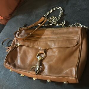 - Rebecca minkoff brown cross body purse